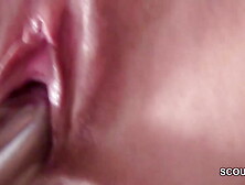 German Mom Seduce to Fuck by Step-Step Son and Two Friends