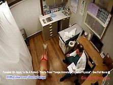 Alexandria Jane's New Student Gyno Exam By Doctor Tampa Caught On Web-Cam Only @ Girlsgonegynocom