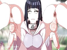 Naruto - Hinata Uncensored Animated Anime - Inosakuratsunadesasukekiba