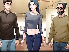 Good looking animation doll is craving for some hot action