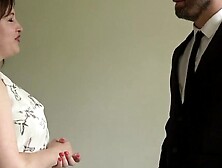 Chubby British sub enjoys a rough session of passion