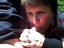 Blasen und schlucken im Auto