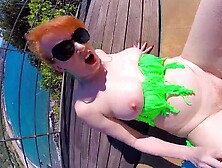 Red Xxx - Poolside Pov!