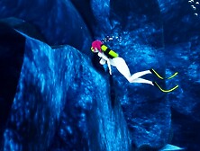 Drowning Scuba Nude Animation Zunotape