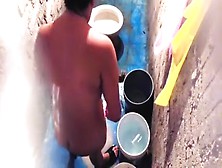 I Made A Lusty Amateur Voyeur Vid Of A Gal Under Shower