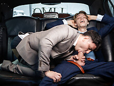 Backseat Fun For Two College Boys With Dirty Desires