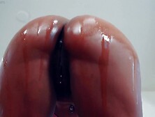 Soaked Bubble Booty Bouncing On Bbc Twerknado Avery Jane