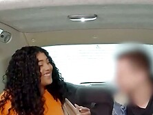 UNBELIEVABLE! Busty Brunette Thayana Babyy Gets ROGUE Taxi Ride with a WILDLY ENDOWED Driver!