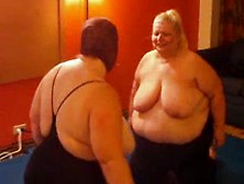 Bbw Babes Wrestling For Real