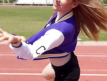 Innocent Cheerleading Dancer