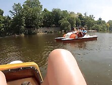 Sofia Lee's mouth shut with a cock in front of her cuck bf