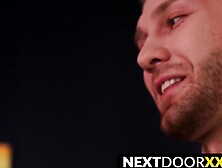 Nextdoorxxx. Com - Young Man Wakes Up To His Lover's Mouth Wrapped Around His Cock