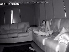 Sister inside Law Caught Masturbating on My Couch Housesitting Secret