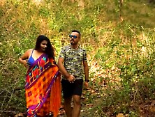 A LOVELY COUPLE DONT CONTROL HERSELF IN OUTDOOR MOUNTAIN SEX