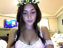 Sexy Busty Petite Slim Teen On Live Webcam