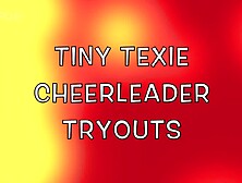 Tint Texie Cheerleader Tryouts