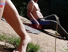 I let a stranger go down on me at the beach,  and I return the favor while voyeurs watch us