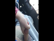 Handjob While She Drives