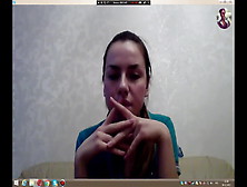 Vika From Tyumen Masturbates On Skype