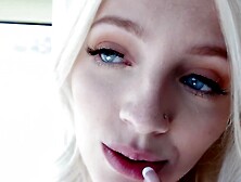 Tiny Blonde Teen Kate Bloom Cum Sprayed After Doggystyle