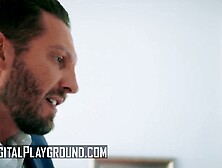 DigitalPlayground - Bored Housewife Mona Azar Translates Her Frustration In Couch With Quinton James