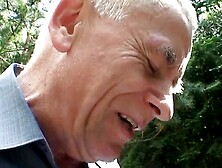 The youthful beauty meets an elderly married pair banging