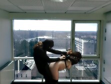 Verified Amateurs - Pregnant Amateur Milf In Straitjacket Fucked In Public Office Building Before Work Lily Corinth