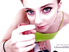 Coquettish bomb blondie gives perfect blow job in Sex videos