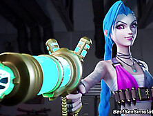 LoL Xozilla Porn Movies with Jinx PMV