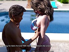 Crimson haired pink cigar teaser with smallish cupcakes, Nansy had rectal hookup with her married neighbor