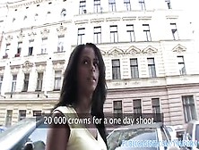 PublicAgent HD Black sexy girl fucks in her grand parents flat (p1001)