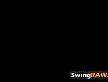 Horny girlfriend satisfying a meatpole like a whore