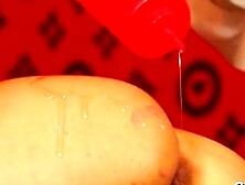 Firm Breasts Lingerie Model Facesitting Blowjob & Deepthroat - Old Man Eats Pussy