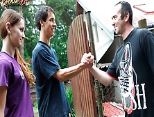 Sell your GF featuring Aimee Ryan's long legs xxx