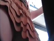 Hidden upskirt video from real pro