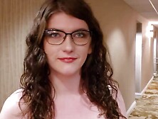 Whit girl makes BBC hard with a blowjob and gets fucked