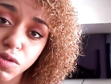 White StepDad Comforts Ebony Daughter Milu Blaze