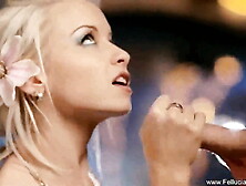 Blonde Goddess Blowjob