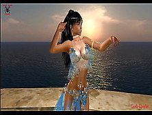 Fantasy Whore Blue Belly Dancer