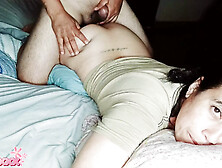 Real home movie giving me hard upside down and cums deep.