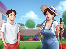 Summertime Saga - Garden Fun With Aunt Diane (Pt. 4)