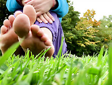 Barefoot Outdoor Foot Worship