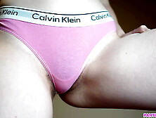 I ignore you then show my dirty panties and hairy pussy