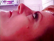 Mistress tortures mature lesbian slaves pussy