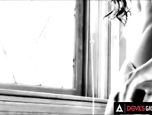 ADULT TIME - DEVILS GANGBANGS Hawt Black Ana Foxxx Gets Her Soaked Throat And Taut Cunt Drilled Hard In A Group-Sex (Cyrus King,