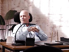 Secretary's Hot Step-Son Surprise - Office Roleplay with Pornstar