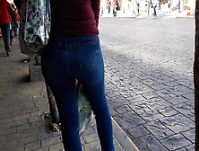 Large Butt In Jeans