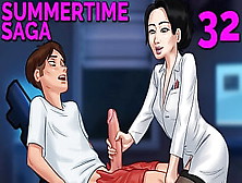 Summertime Saga #32 • Attractive Japanese Teacher Jerks Student Off