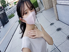 初撮影！！【無修正】清純派ポニーテール黒髪女子大生！可憐なルックスだけどびっしり剛毛・・・恥ずかしそうに感じる姿にたまらず中出し「前編」！！(フェラシーン顔出し）