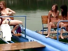 Charming Summer Nights four Brunettes,  two Boats,  and Endless Temptation